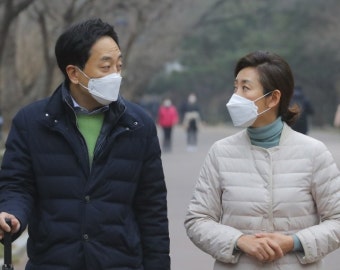 ‘신념 같기에…’ 나경원 금태섭 남산 산책길 [포착]