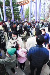 [포토] 놀이동산도 선별검사소도 인산인해