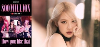 훨훨 나는 블랙핑크… MV 8억뷰 돌파에 로제도 신기록