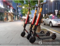 광주 도심 전동킥보드 방치 없앤다