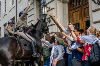 美대학가 반전시위 격화에… 트럼프 “폭동” 바이든 ‘난감’