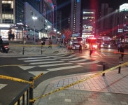 횡단보도가 울렁…인천 부평역 앞 땅꺼짐