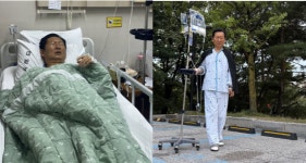 ‘사흘째 입원 치료’ 정청래 “물도 못 마시고 금식 중”