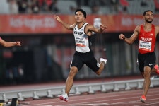 ‘0.06초 차’ 나마디 조엘진, 육상 100ｍ 4위
