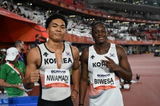 조엘진, 남자 100ｍ 4위…“개인전 아쉽지만 계주 남았다”