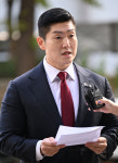 ‘정원오 칸쿤 출장 의혹 제기’ 김재섭 의원 경찰 출석