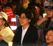 이정희 의원 기륭전자 노동자 손을 잡아주십시오