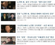 노건평 구속땐 7꼭지 이상득 구속엔 달랑 한건