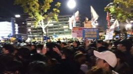 [현장 4보]  이렇게 된 이상 청와대로 간다