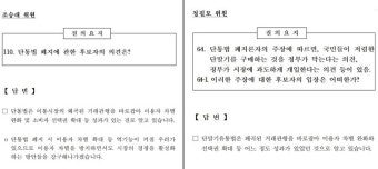 김홍일 청문 서면 답변 '어디서 많이 봤는데?'…전임 이동관 답변과 '복붙' 유사