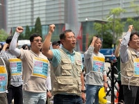 유진그룹 찾아간 YTN기자들 공영방송 돈벌이 수단 못 삼게 책임 묻자