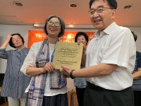 40년 전, YH무역 공장이 있던 “역사적 장소”에 서다