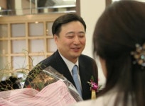 [IB대상]김남구 동원證 사장 수상 장면