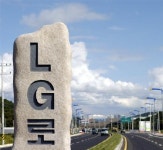 LG필립스LCD, 파주시에 LG路 개통