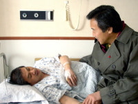 손학규 지사, 황교수 병문안 보람느껴