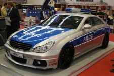 한국타이어, 자사제품 장착 벤츠 경찰차 선봬