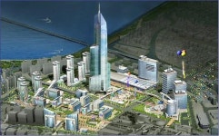 [사진]용산 2013년, 210층 국제비즈니스센터 모습