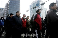 [사진]서울에 상경한 현대차 노조