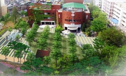 구로구 지상은 공원, 지하는 주차장