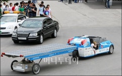 [사진]고유가 시대, 태양열 택시 어때요?