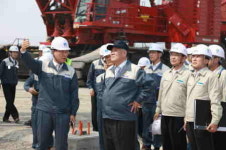 한달만에 당진찾은 정몽구회장의 철강 사랑