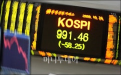 [사진]현실이 아니길... '코스피 1000선 붕괴'