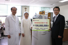 LG복지재단, 성가복지병원에 의료기기 기증