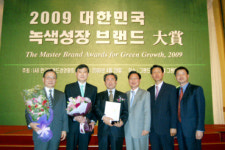 효성오앤비, 2009년 녹색성장 브랜드대상 수상