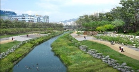 서울 중랑천 주변 마른내 5곳, 생태하천 복원