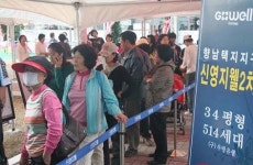 향남지웰2차 샘플하우스에 4000여명 인파