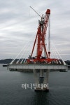 [르포]첨단공법의 거가대교 위용 드러내다
