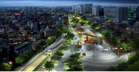 홍대 앞 걷고싶은거리 2013년 복합지하주차장으로