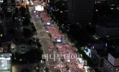 [사진]끝없이 이어진 응원 열기