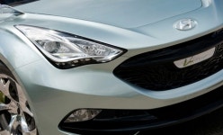 [사진]현대차 아이플로우의 대형 라디에이터그릴