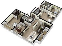 GS건설, 한지붕 3세대 생활가능 신평면 개발