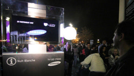 삼성電 3D TV, 파리의 가을 밤을 수놓다