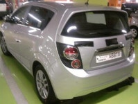 [사진]GM대우 아베오 뒷태, 마티즈 닮았나?