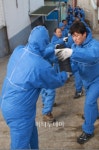 한국타이어 금산지역 불우이웃에 연탄 전달