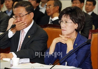 [사진]질의 받는 보건복지부 장·차관