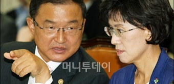 [사진]논의하는 보건복지부 장·차관