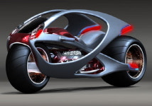 [사진]현대차 콘셉트 바이크, 세련돼 보이네