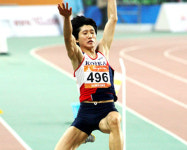 [대구육상]김덕현, 한국육상 첫 메달 
