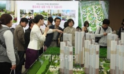 대전 도안신도시 계룡리슈빌  주말 내내 북적