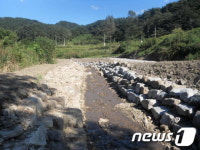 고창군, 소하천 정비사업 완료