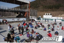 경주 신라밀레니엄파크 전통 썰매 체험장 오픈