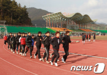 전남 광양 동계훈련 최적지로 인기