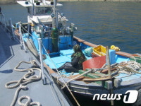 전북 해상에 무허가 잠수기 어업 기승