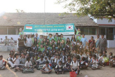 한국외대 글로벌봉사단, 인도서 봉사활동