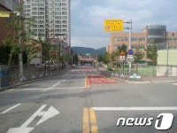 아산, 어린이보호구역 내 교통사고 제로 비결뭔가?