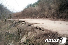 상주~영덕간 고속도로 11공구 막무가내식 공사 물의